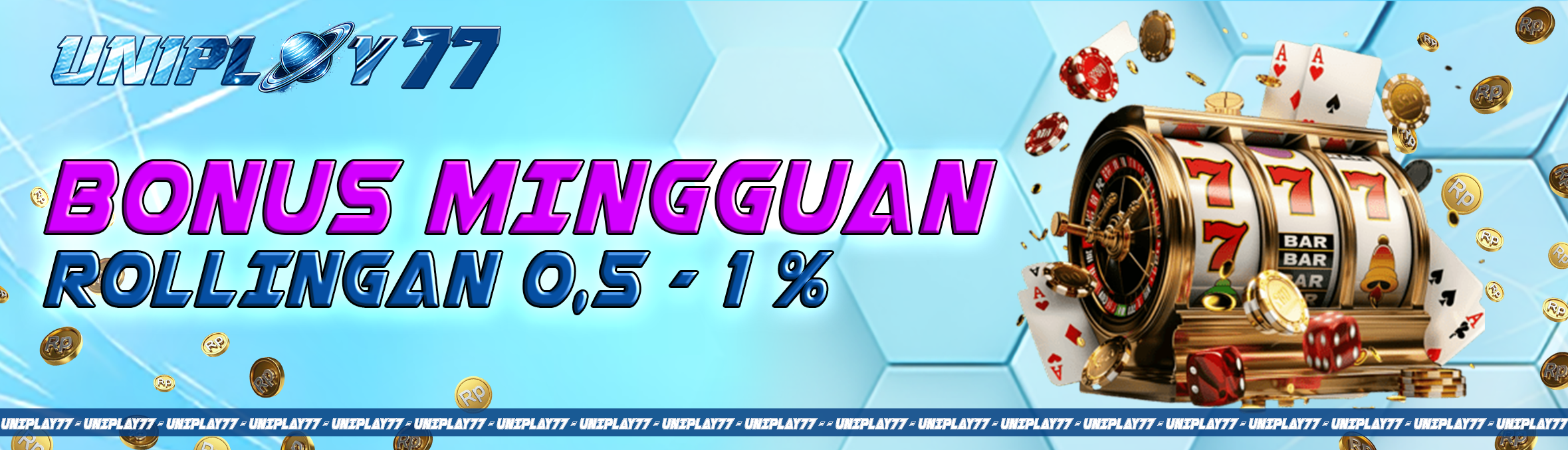 BONUS ROLLINGAN UPTO 1%