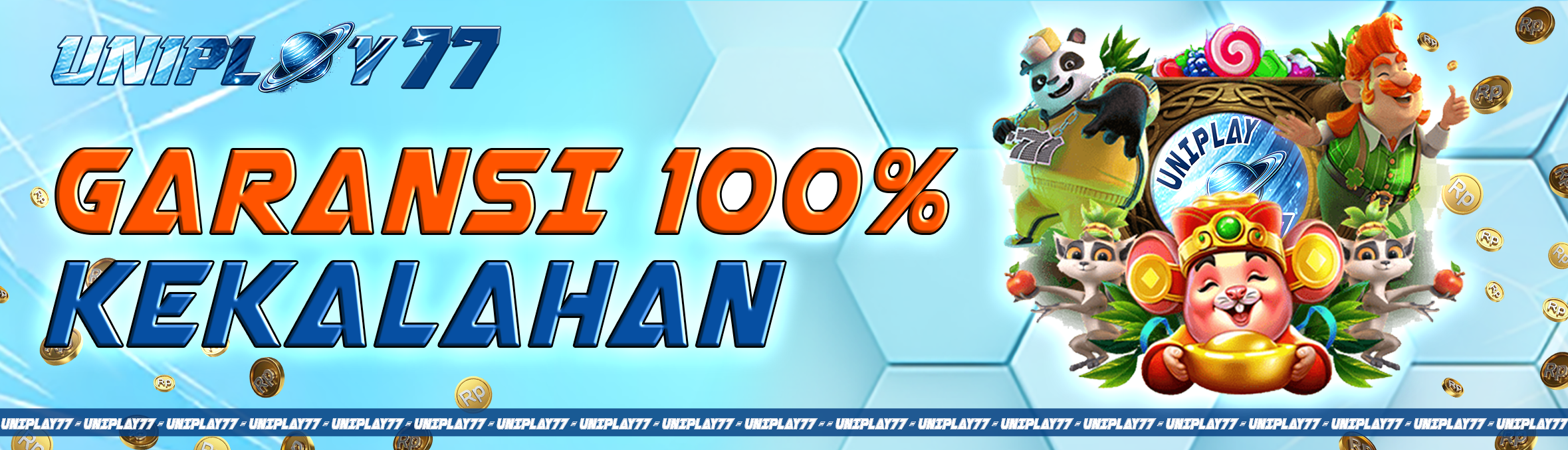 GARANSI KEKALAHAN 100%